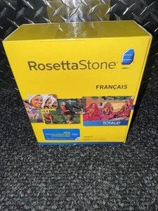 Rosetta Stone V4 TOTALe : Jeu Français Francais Niveau 1 à 5 pour PC ou Mac Neuf Scellé - Photo 1/4
