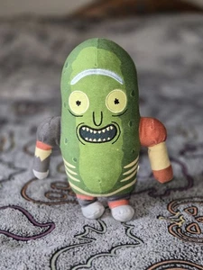Peluche Rick And Morty Pickle Rick RICK 8" serie tv giocattolo da collezione toy factory - Foto 1 di 3