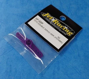 (Jet Racing SF-02P) 7075 T6 / Alum Steering Arm 25T Purple / Futaba / Hong Kong - Picture 1 of 1