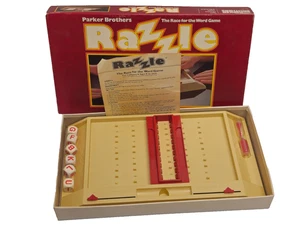 Parker Brothers Razzle Nr. 112 Das Rennen um das Wort Spiel Vintage vollständig - Bild 1 von 5