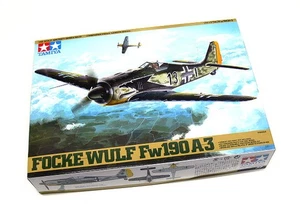TAMIYA Aircraft Model 1/48 Airplane Focke-Wulf Fw190 A-3 Scale Hobby 61037 - Picture 1 of 1