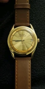 Universal Geneve Polerouter Date Cal.69 Wristwatch 1960s Vintage - Picture 1 of 10