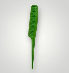 Peine de burlas vintage Tupperware verde claro TUPPER 61-13 - Imagen 1 de 3