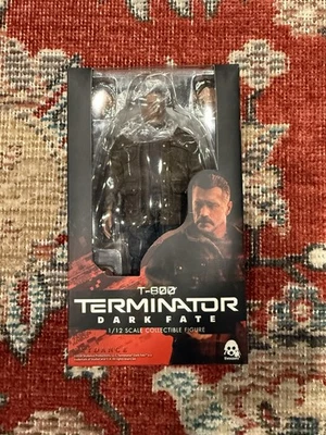 Figura de acción Terminator Dark Fate T-800 Threezero escala 1/12 Foto 1 de 2