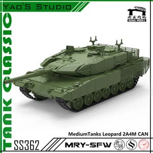 SSMODEL 1/72 25mm Military Model Kit Canada Leopard 2A4M CAN MediumTank GAMES - Picture 1 of 5
