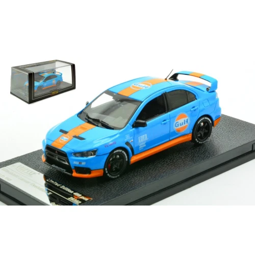 MITSUBISHI LANCER EVO X 2012 GULF VERSION 1:43 Vitesse Auto Stradali Modellino N - Immagine 1 di 3