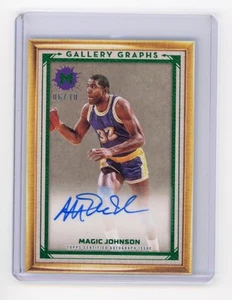 2024 Topps Motif Magic Johnson Gallery Graphs Winsor Green 06/10 #GG-MJ - Picture 1 of 2