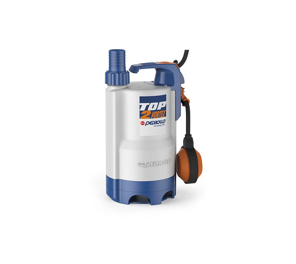 Pompe Submersible Top 2 Vortex Pedrollo Pompe sous-Marine 0,50 HP Monophase