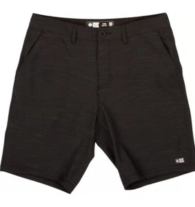 SALTY CREW HERREN anthrazit DRIFTER 2 UTILITY HYBRID BOARDSHORTS GRÖSSE 36 - Bild 1 von 5