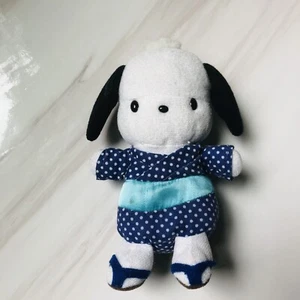 Sanrio Smiles Pochacco Yukata Kimono 2000 Plush 6” Stuffed Toy Doll Japan - Picture 1 of 3