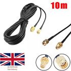 RP SMA Male to RP SMA Female Coaxial Pigtail 10m RG174 Antenna Extension Cable 