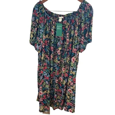 Vestido para mujer H&M floral fino cambio natación cubre talla XL nuevo con etiquetas Foto 1 de 4
