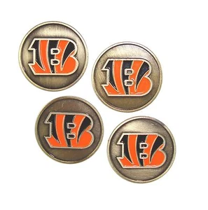 Cincinnati Bengals Golf Ball Markers (Set of 4) - Picture 1 of 1