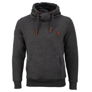Naketano Herren Sweatshirt Pullover Hoodie grau Supapimmel antracite melange - Picture 1 of 7