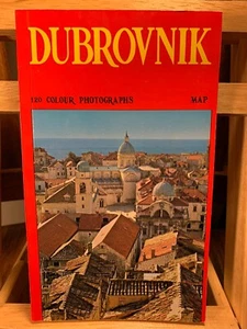 Dubrovnik Color Colour Photographs Map Croatia Yugoslavia Book Booklet 1988 - Picture 1 of 5