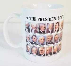 Presidents of the United States Coffee Mug preowned Washington to Bush II - Picture 1 of 6