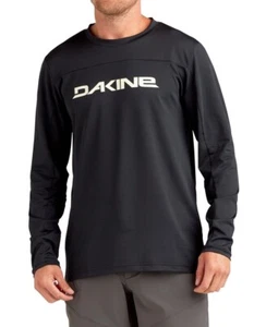 Dakine Syncline Mens Long Sleeve Cycling Jersey Black Large - Picture 1 of 2