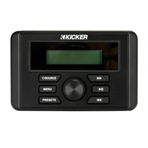 Kicker Marine Audio Boat Stereo 46KMC3 Unità Sorgente Marina Costola Barca Yacht - Foto 1 di 6