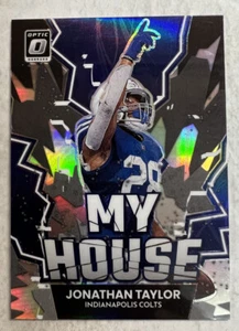 2022 Optic Jonathan Taylor My House Silver Prizm - Picture 1 of 2