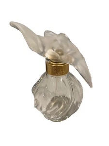 LALIQUE Nina Ricci Two Doves L'Air Du Temps Crystal Perfume EMPTY BOTTLE - Picture 1 of 5