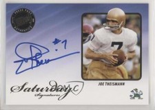 2009 Press Pass Legends Saturday Signatures Joe Theismann #SS-JT Auto