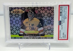 2021 Upper Deck Stature #RE-5 Logan Thompson Rookie Excellence Auto PSA 8 NM-MT - Picture 1 of 3