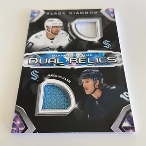 NHL Card-Beniers/McCann-Diamond Mine Dual Relics-Black Diamond 2023-24-Settle - Bild 1 von 2