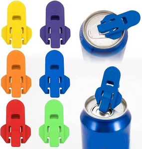 6 PCS Easy Can Opener Drink Beer Cola Beverage Opener Picnic Party Tool Manual - Picture 1 of 14