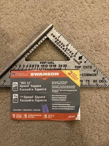 Swanson Tool Co SW1201K 7 inch Speed Square Only New - Picture 1 of 3