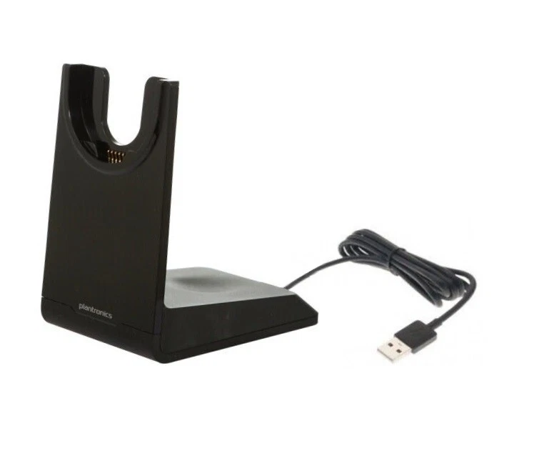 POLY / Plantronics Voyager Focus UC B825 Desktop Charging Stand 203079-01 - Image 1 of 2