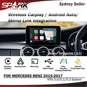 WIRELESS CARPLAY ANDROID AUTO MIRROR LINK INTEGRADE FOR MERCEDES NTG 5 2015-2017 - Bild 1 von 2