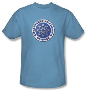 Star Trek The Original Series Starfleet Academy Science Logo T-Shirt NEW UNWORN - Picture 1 of 1