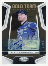 2016 Panini Certified Gold Team Signatures DALE EARNHARDT JR Auto Rare SP #/50