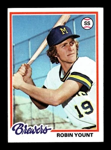 ROBIN YOUNT ⚾ 1978 Topps #173 Milwaukee Brewers HOF (EX) - Picture 1 of 2