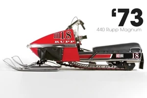 1973 RUPP Magnum Snowmobile SLED Poster 24 X 18 Inch SWEET! - Picture 1 of 2
