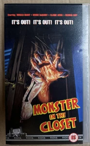Monster In The Closet - Horror Troma Sc-Fi VHS Video Tape NEW SEALED - Picture 1 of 2