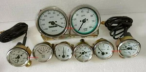 Smiths-52mm-Kit-Temp-Oil-Fuel-Oil Temp Volt +Amp +rpm+speedometer 85 mm - Bild 1 von 3