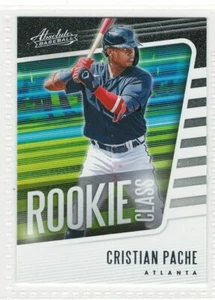 2021 Panini Baseball Rookie Class Insert Cristian Pache Braves RC-12 - Picture 1 of 2