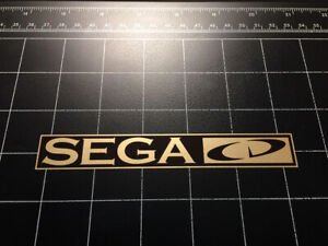 Sega CD video game system logo vinyl decal sticker 1990s old school