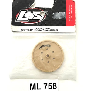 LOSA3969 Losi Spur Gear Kev Lar JRX-S JRXS 126T 64P OZRC ML758 - Picture 1 of 4