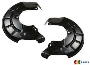 NEW GENUINE AUDI A2 2000-2005 FRONT BRAKE DISC PROTECTION PLATE LEFT RIGHT PAIR - Picture 1 of 2