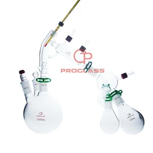 Laboratory Short Path Chemistry Lab Glassware Distillation Kit - Picture 1 of 1