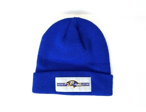 NFL Team Logo Baltimore Ravens Cap Winter Knit Beanie Hats - New - Picture 1 of 3