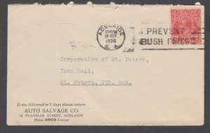 Australian Stamps.1936.Auto Salvage CO.Franklin St Adelaide.KGV.2d. - Bild 1 von 1
