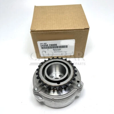 Engranaje de árbol de levas CVVT de distribución para Hyundai Accent Kia Rio 2005-2011 1,6 L 24350-26800 Foto 1 de 4