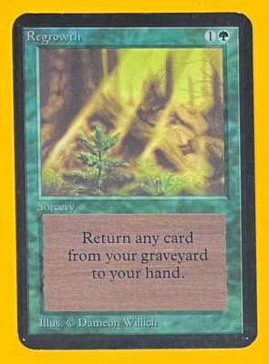 MTG REGROWTH Alpha (OldManMTG 012-007) - Image 1 of 4