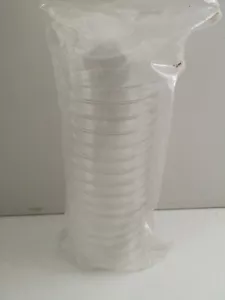 15 x Round Petri Dish Laboratory with Lid 85mm - Picture 1 of 5