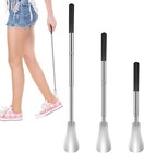 SHOE HORN EXTENDABLE METAL HANDLE LONG REMOVER HANDHELD SHOES EASY GRIP UK