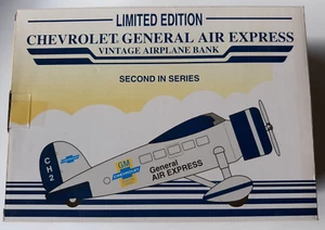 GM Chevrolet General Air Express die cast coin bank airplane - Picture 1 of 1