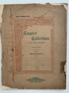 Louis Tocaben Empire Collection Arrangements Of 15 Solos For Mandolin Or Violin - Picture 1 of 6